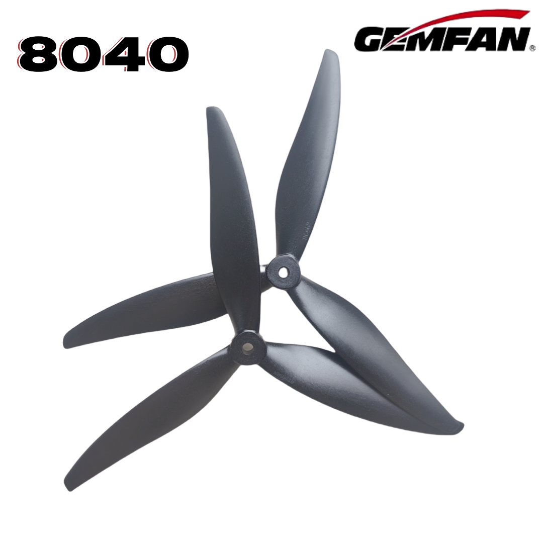 Drone Rc Leading - Śmigła Gemfan 8040 8X4X3 3-łopatowe 8-calowe