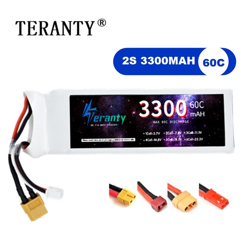 Drone Rc Leading - Akumulator LiPo 2S 7.4V 3300mAh 60C