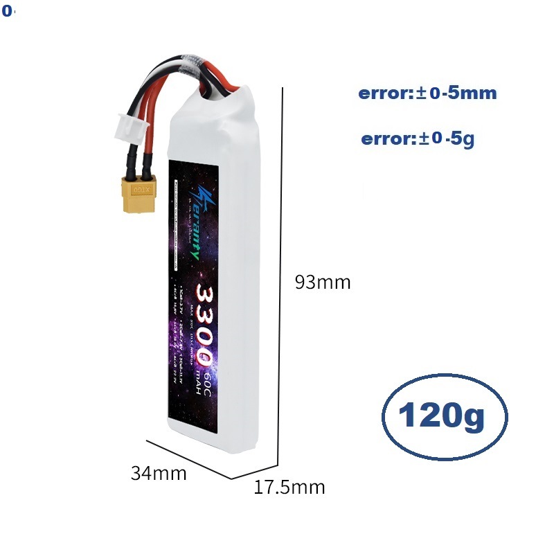 Akumulator LiPo 2S 7.4V 3300mA – Drone Rc Leading recenzja i cena