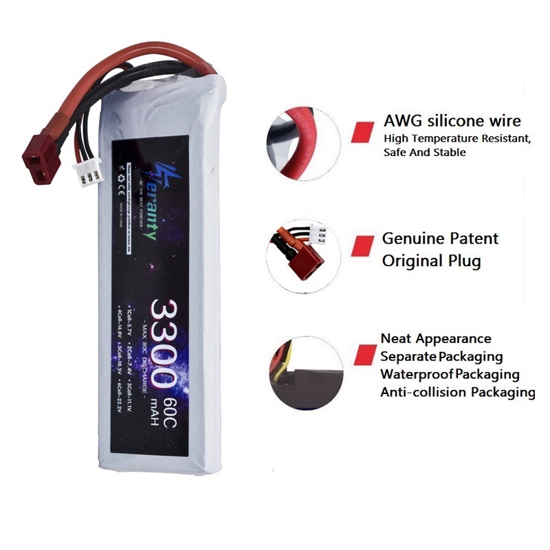 Akumulator LiPo 2S 7.4V 3300mA – Drone Rc Leading recenzja i cena