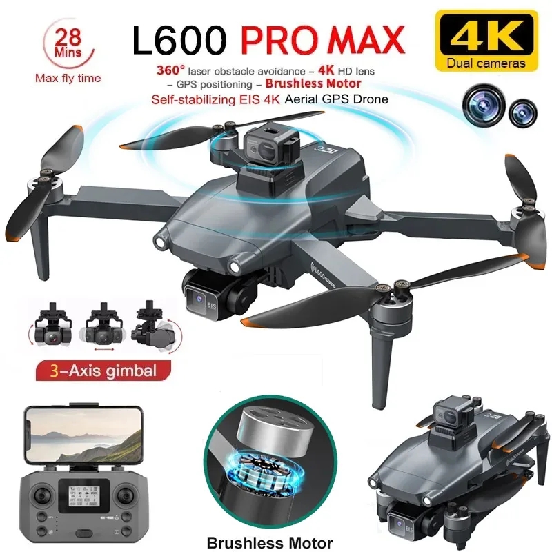 L600 PRO MAX GPS Drone Profesj – Drone Ae Rc recenzja i cena