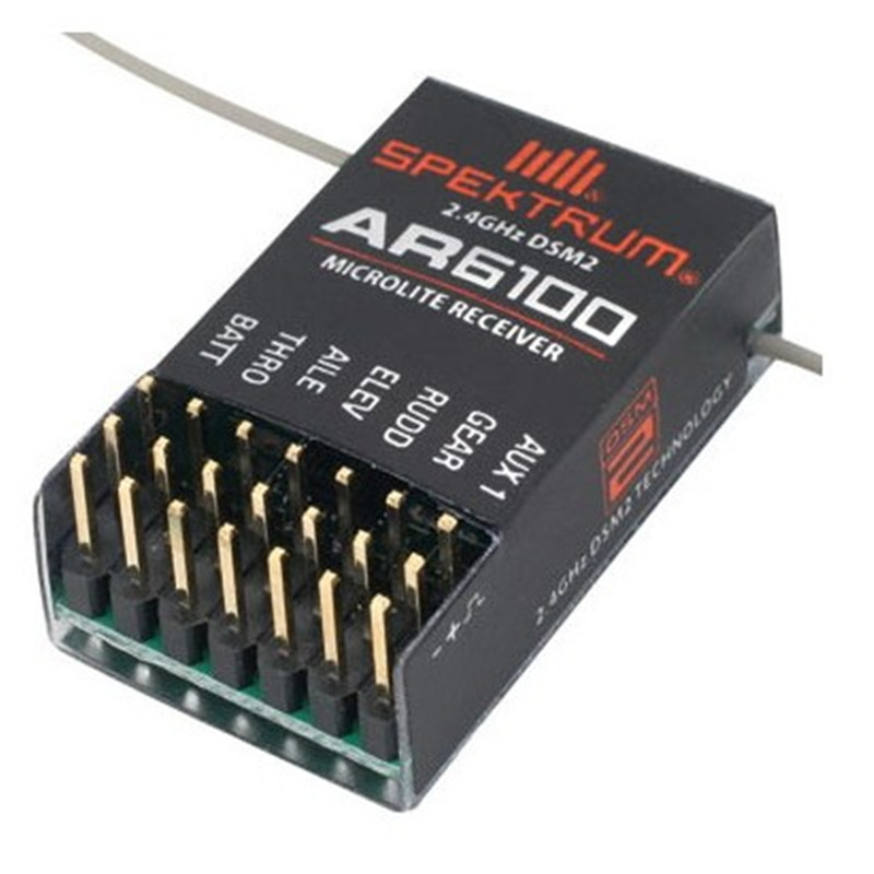 Odbiornik AR6100 DSM2 6CH 2.4G – Drone Rc Leading recenzja i cena