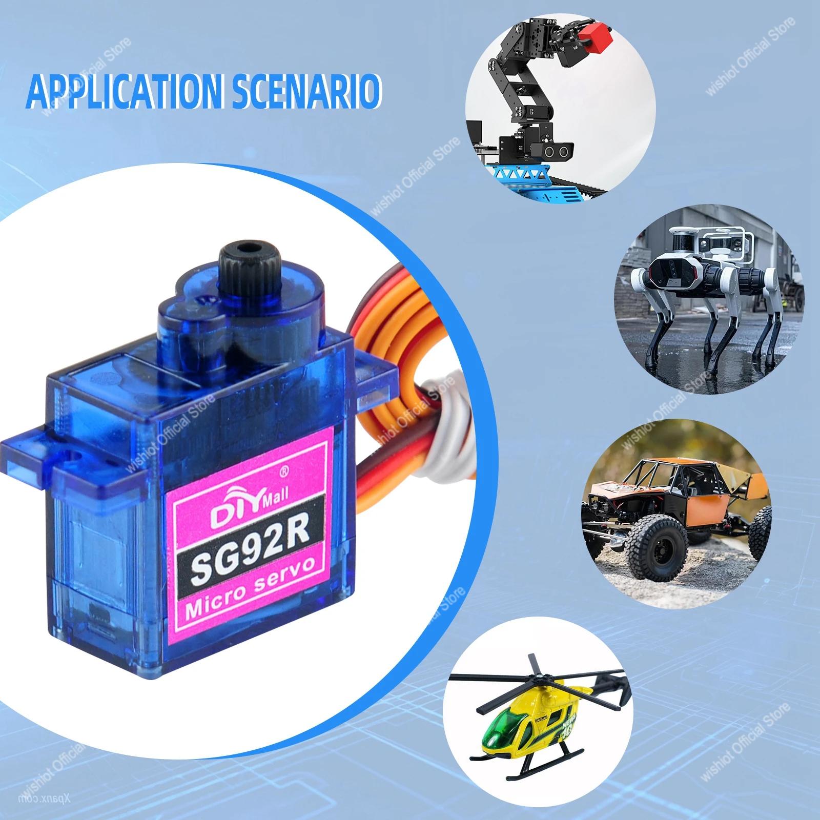 SG92R mikro serwomotor 4.8-6V  – Drone Rc Leading recenzja i cena